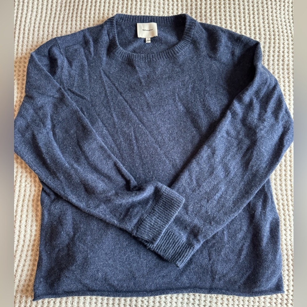 Reformation Cashmere Boyfriend Sweater